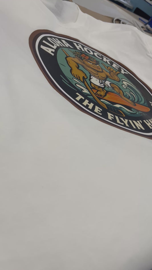 (KIDS) Aloha Hockey "The Flyin' Hawaiian" Shirt